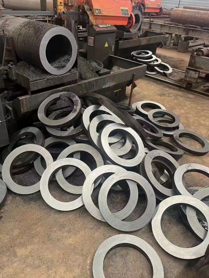 北安北安北安20G无缝钢管切割